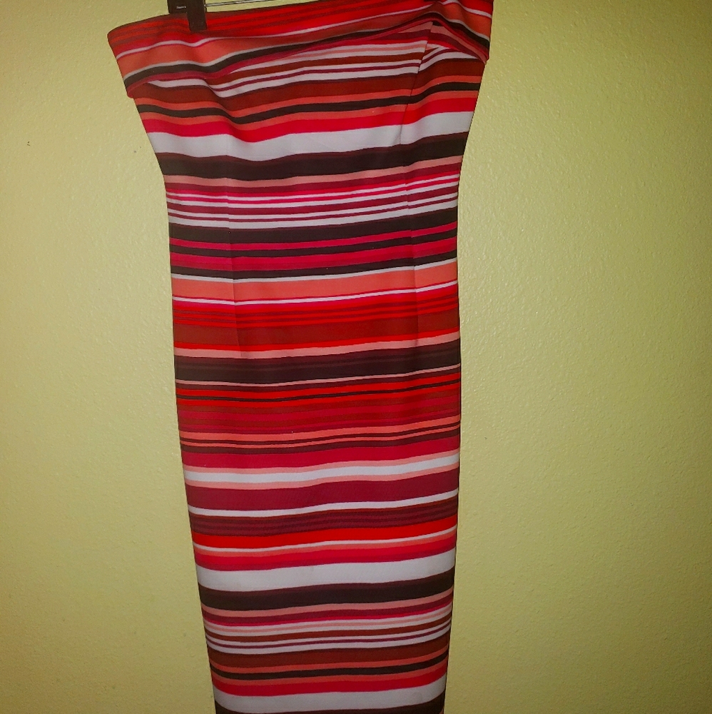 Strapless dress
